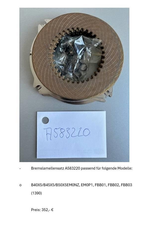 Doosan Ersatzteile Motori