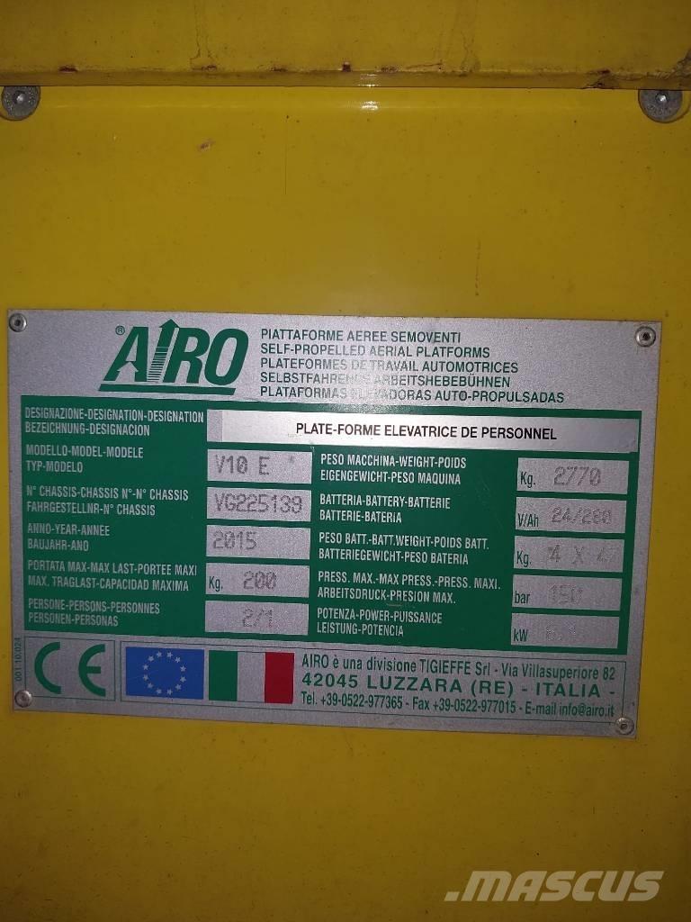 AIRO V10-E Rukovanje materijalom – ostalo