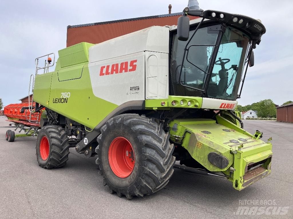 CLAAS Lexion 760 Kombajni