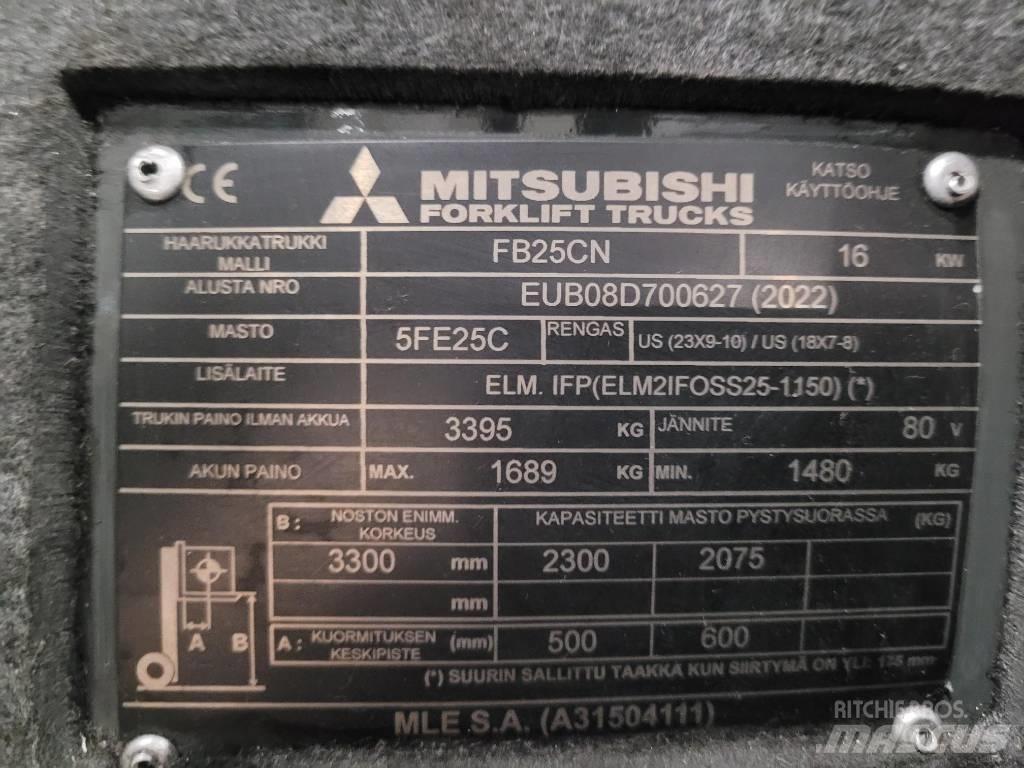 Mitsubishi FB 25 CN Električni viličari