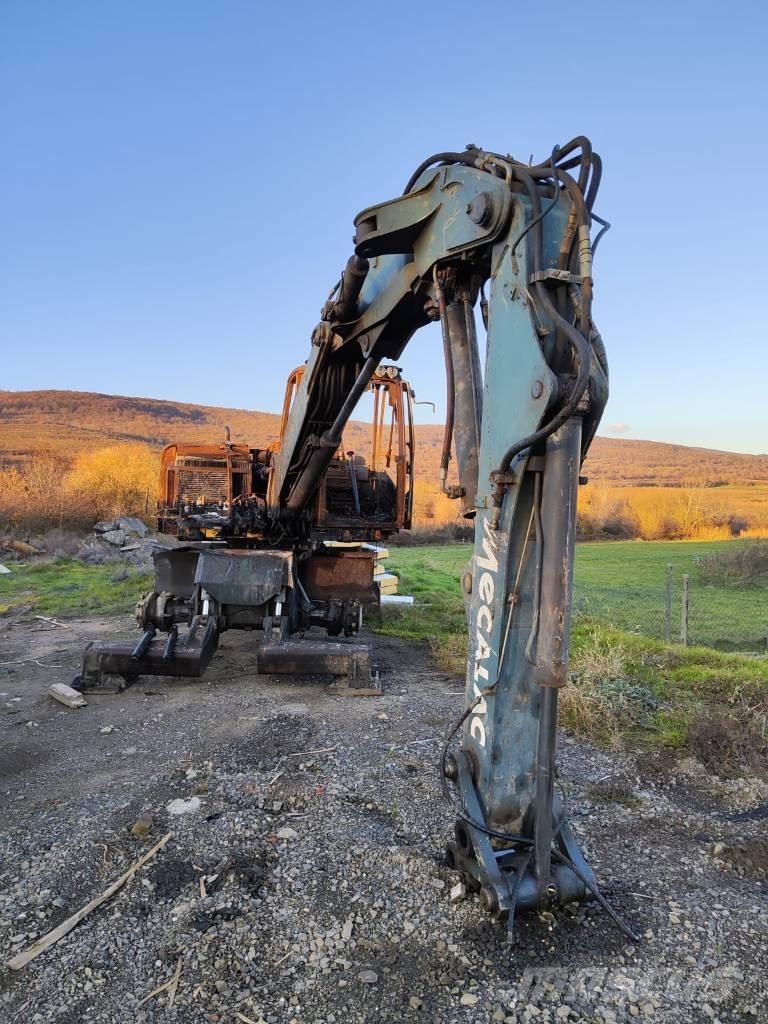 Mecalac 714MW Bageri na kotačima