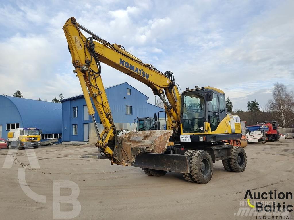 Komatsu PW160-7 Bageri na kotačima
