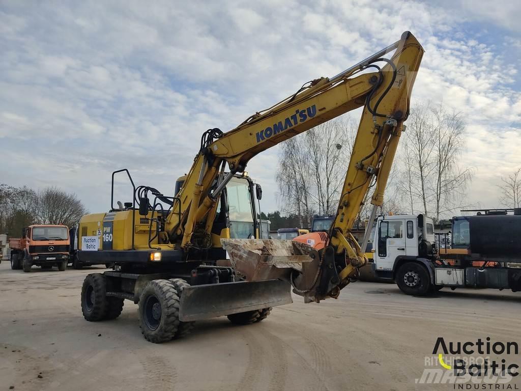 Komatsu PW160-7 Bageri na kotačima