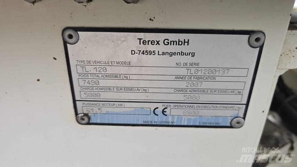 Terex TL 120 Utovarivači na kotačima