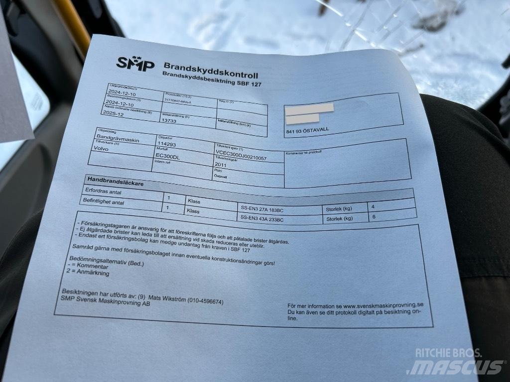 Volvo EC 300 D L Bageri gusjeničari