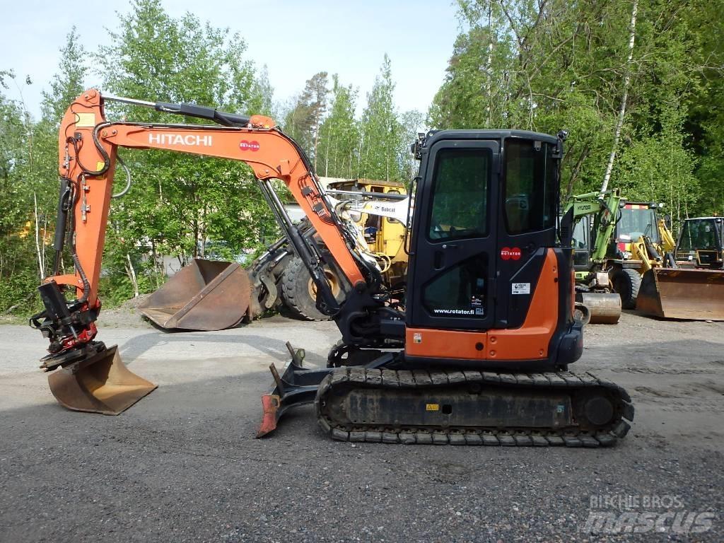 Hitachi ZX 55 U-5 A Mini bageri <7t