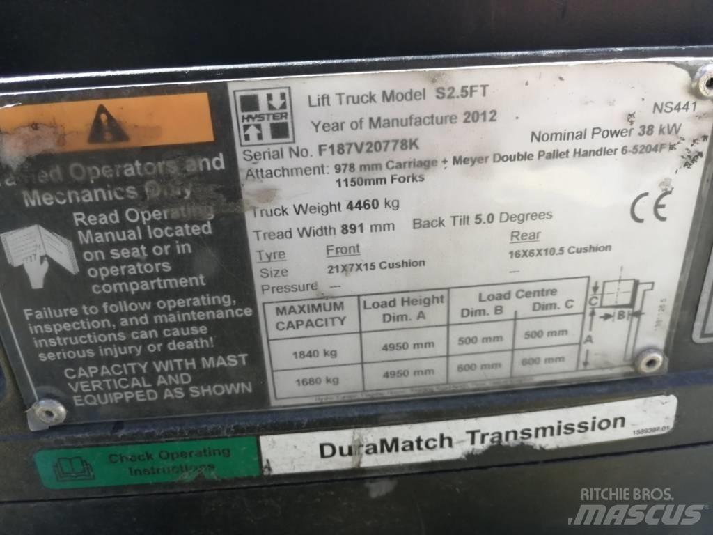 Hyster S2.5FT Plinski viličari