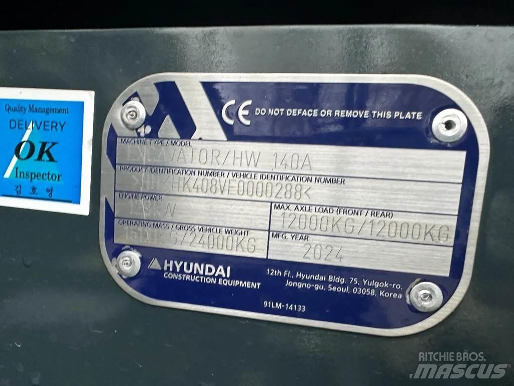 Hyundai HW140A Bageri na kotačima