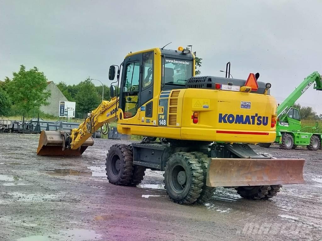 Komatsu PW 148-8 Bageri na kotačima