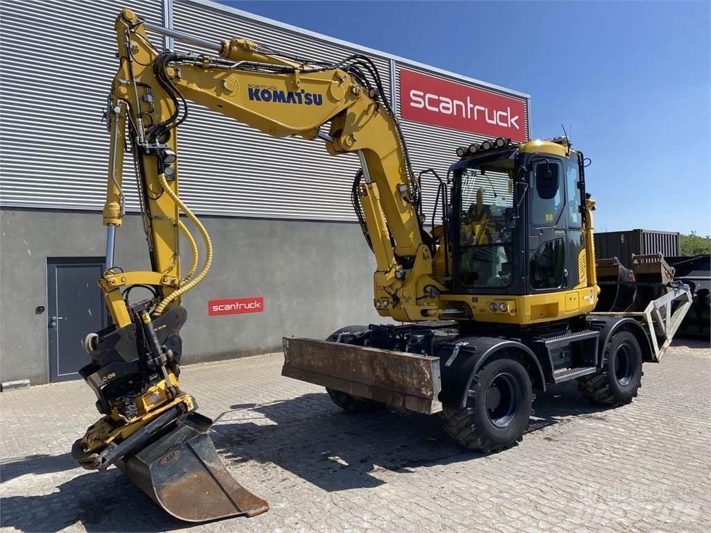 Komatsu PW118MR-11 Bageri na kotačima
