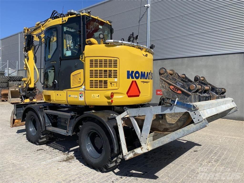 Komatsu PW118MR-11 Bageri na kotačima