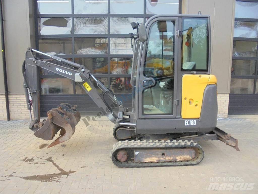 Volvo EC 18 D Mini bageri <7t