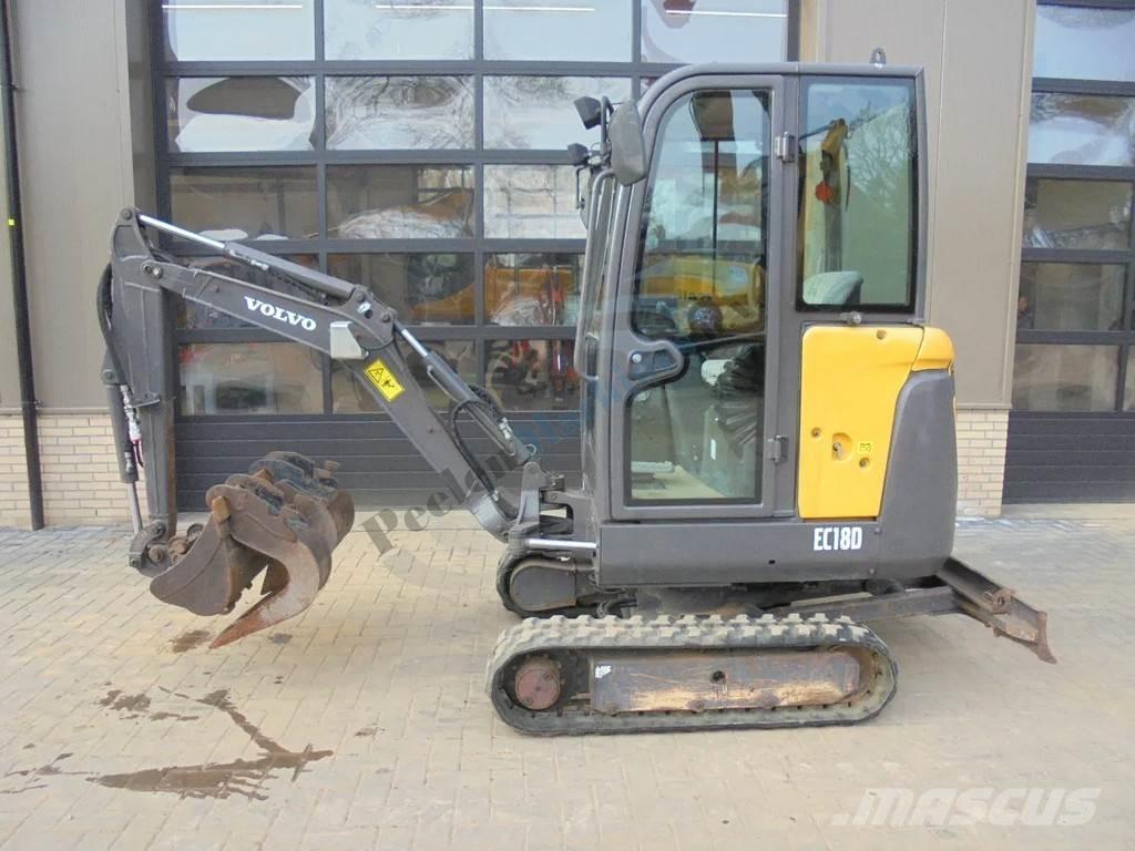 Volvo EC 18 D Mini bageri <7t