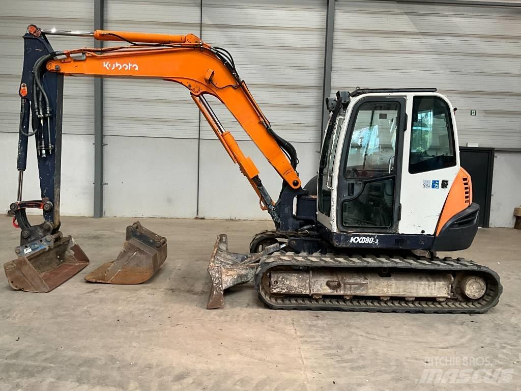 Kubota KX 080-3 Midi bageri 7t – 12t