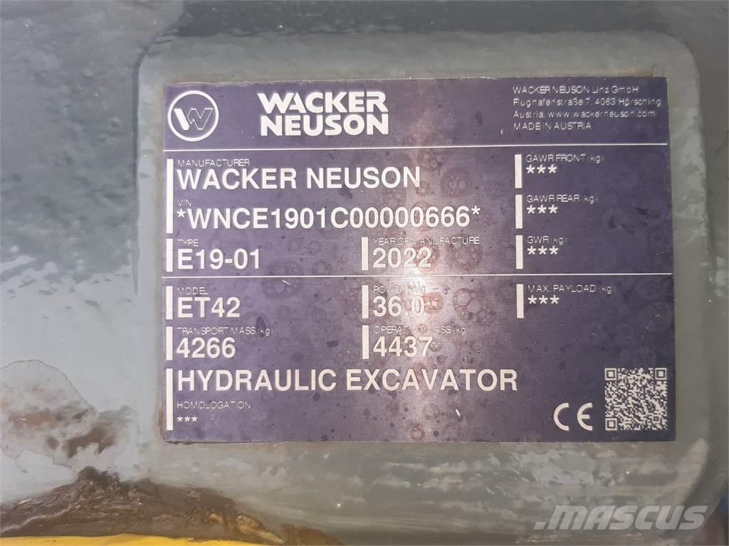 Wacker Neuson ET42 Bageri gusjeničari