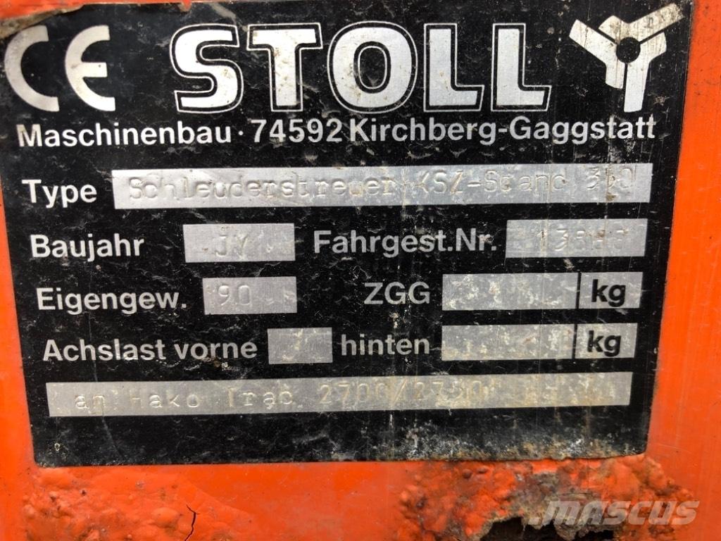 Stoll KSZ 35 Priključci kompaktnog traktora