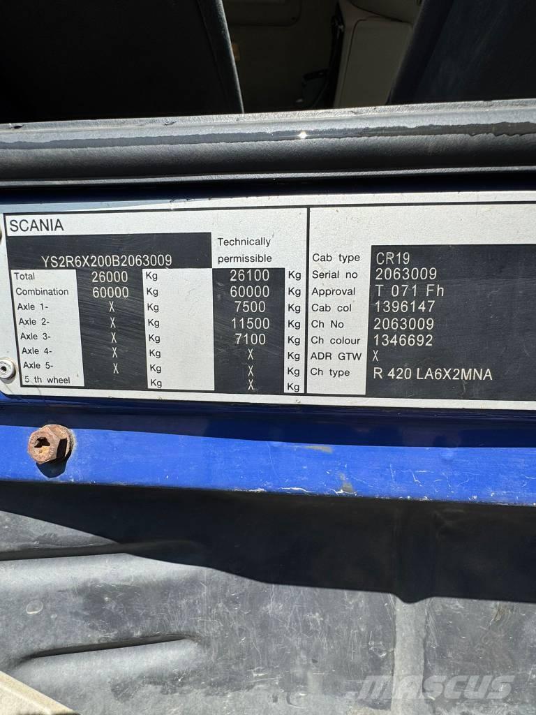 Scania R 420 Traktorske jedinice
