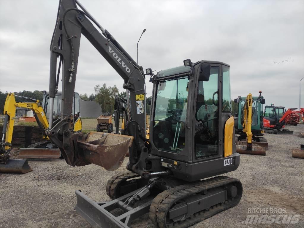 Volvo EC 27 C Mini bageri <7t