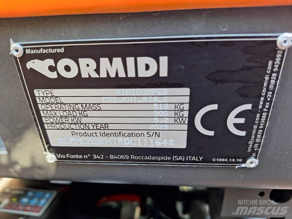 Cormidi C60 and C55 Demperi na gusjenice