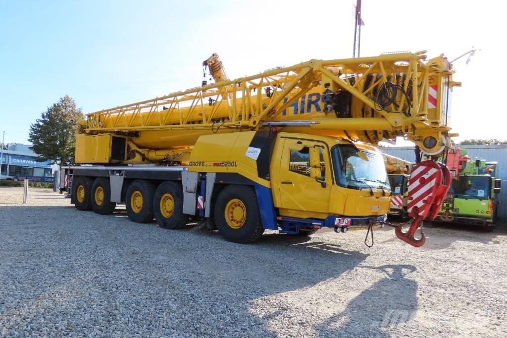 Grove GMK 5250 L Rabljene dizalice za težak teren
