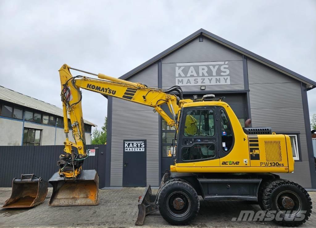 Komatsu PW 130ES-6K Bageri na kotačima