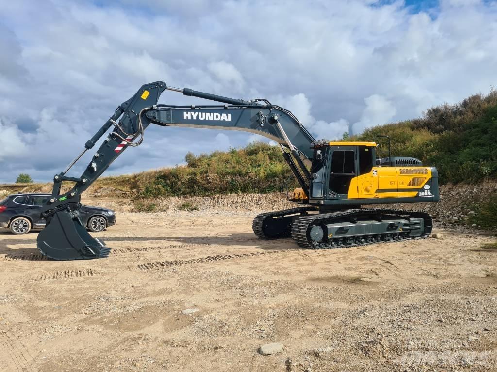 Hyundai HX300AL Bageri gusjeničari
