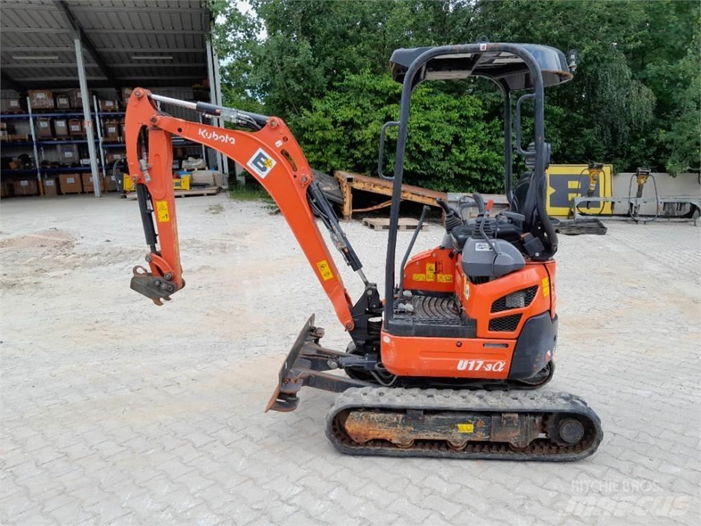 Kubota U17-3 Mini bageri <7t