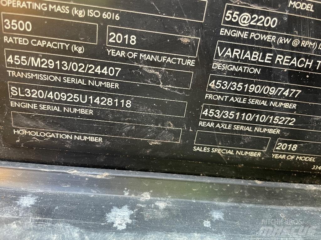 JCB 535-125 Teleskopski viličari
