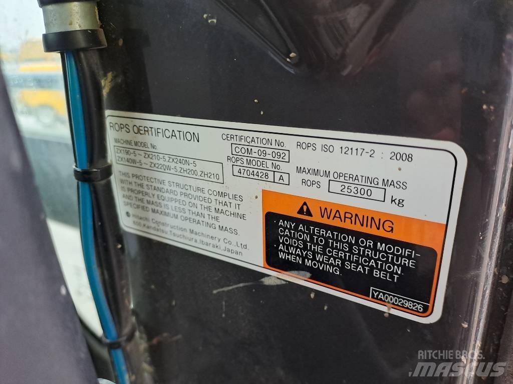 Hitachi ZX210LC-5B Bageri gusjeničari