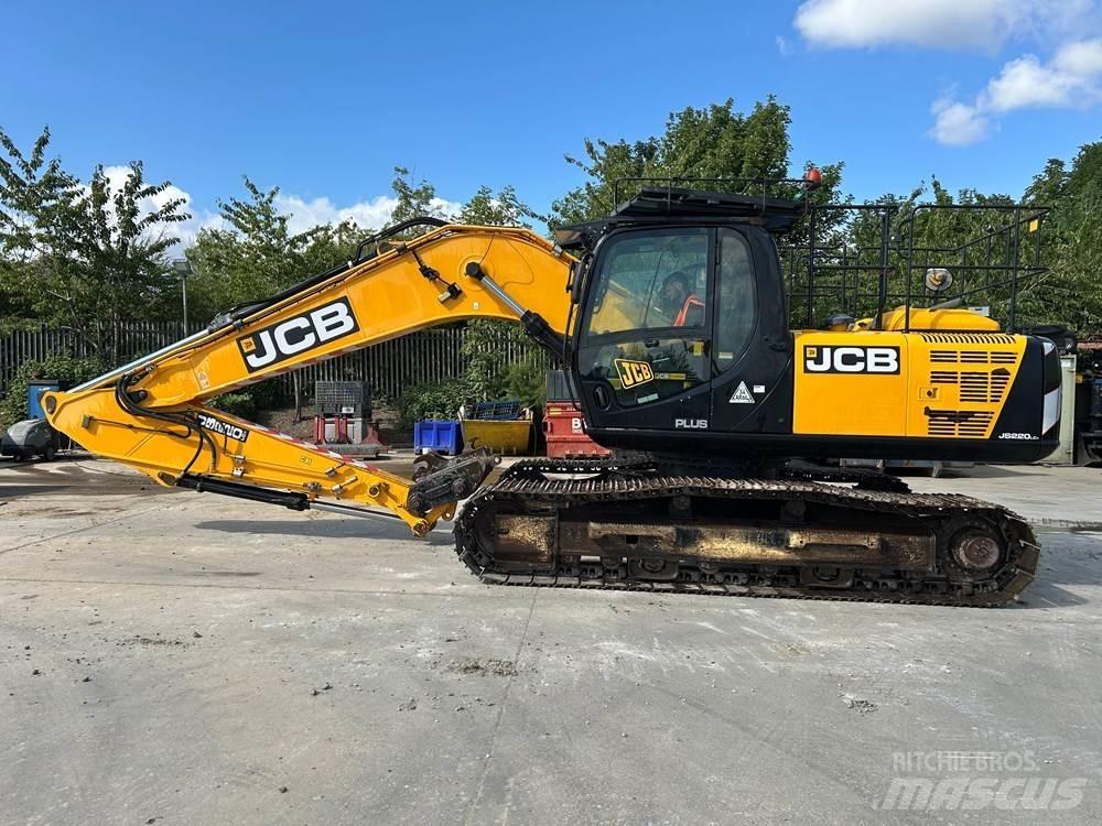 JCB JS220 LC Bageri gusjeničari