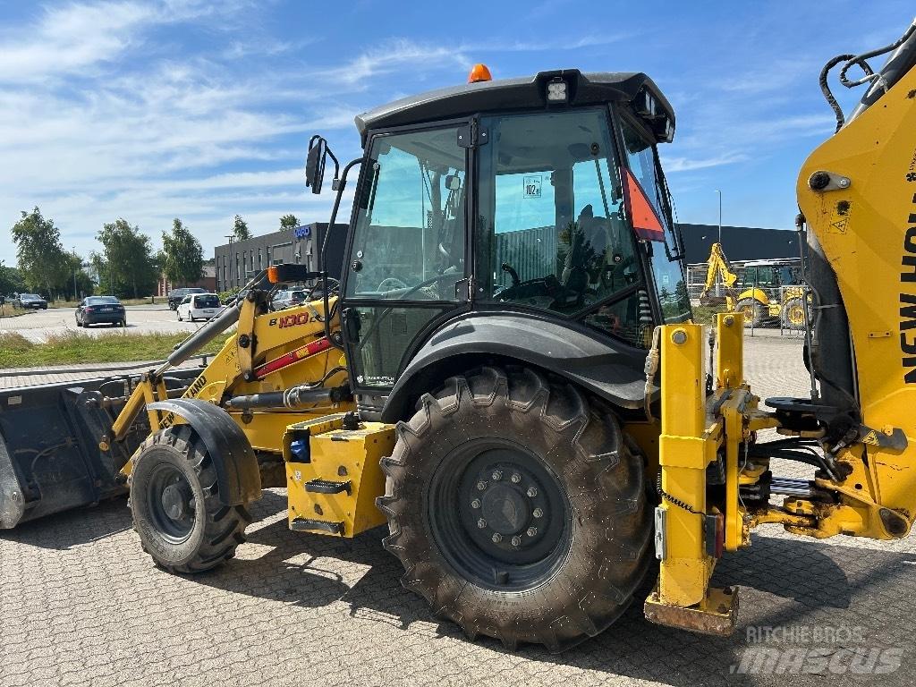 New Holland B 100 C Utovarni rovokopači