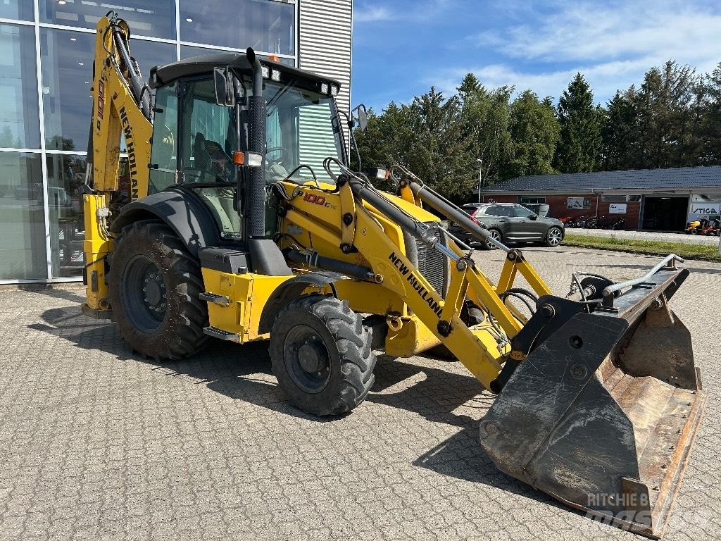 New Holland B 100 C Utovarni rovokopači