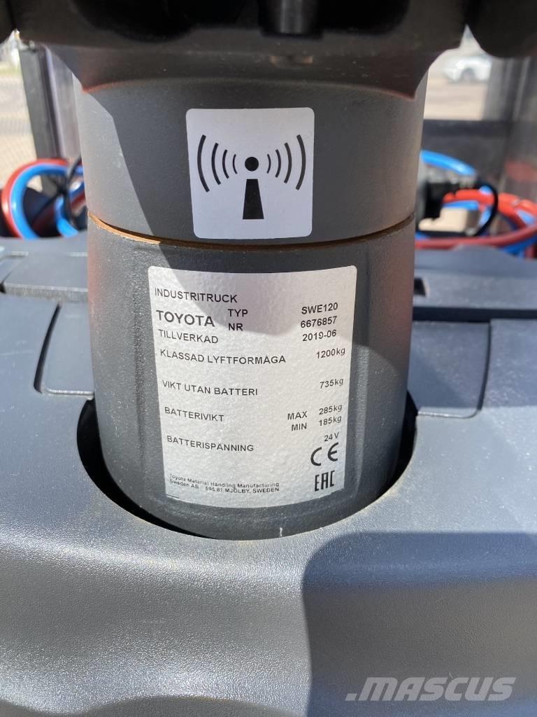 Toyota SWE 120 Ručni električni viličar
