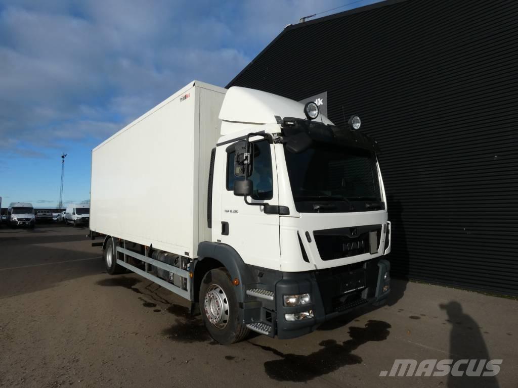 MAN TGM 18.290 Sanduk kamioni