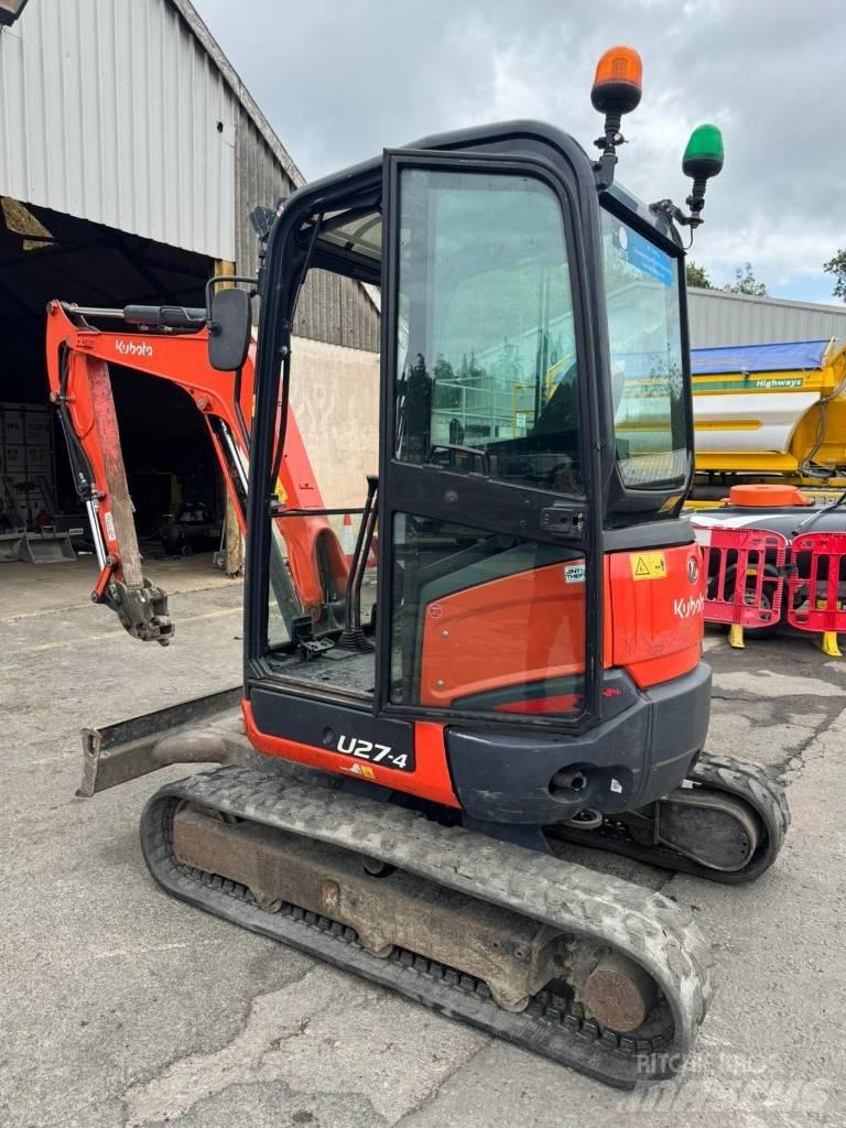 Kubota U 27-4 Mini bageri <7t
