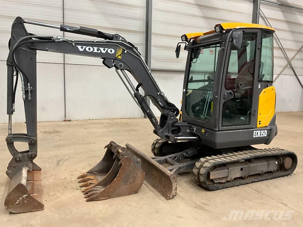Volvo ECR 35 D Mini bageri <7t