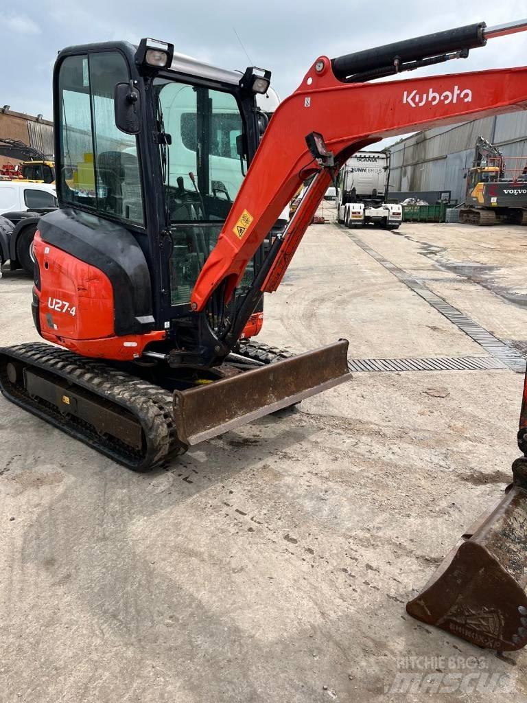 Kubota U 27-4 Mini bageri <7t