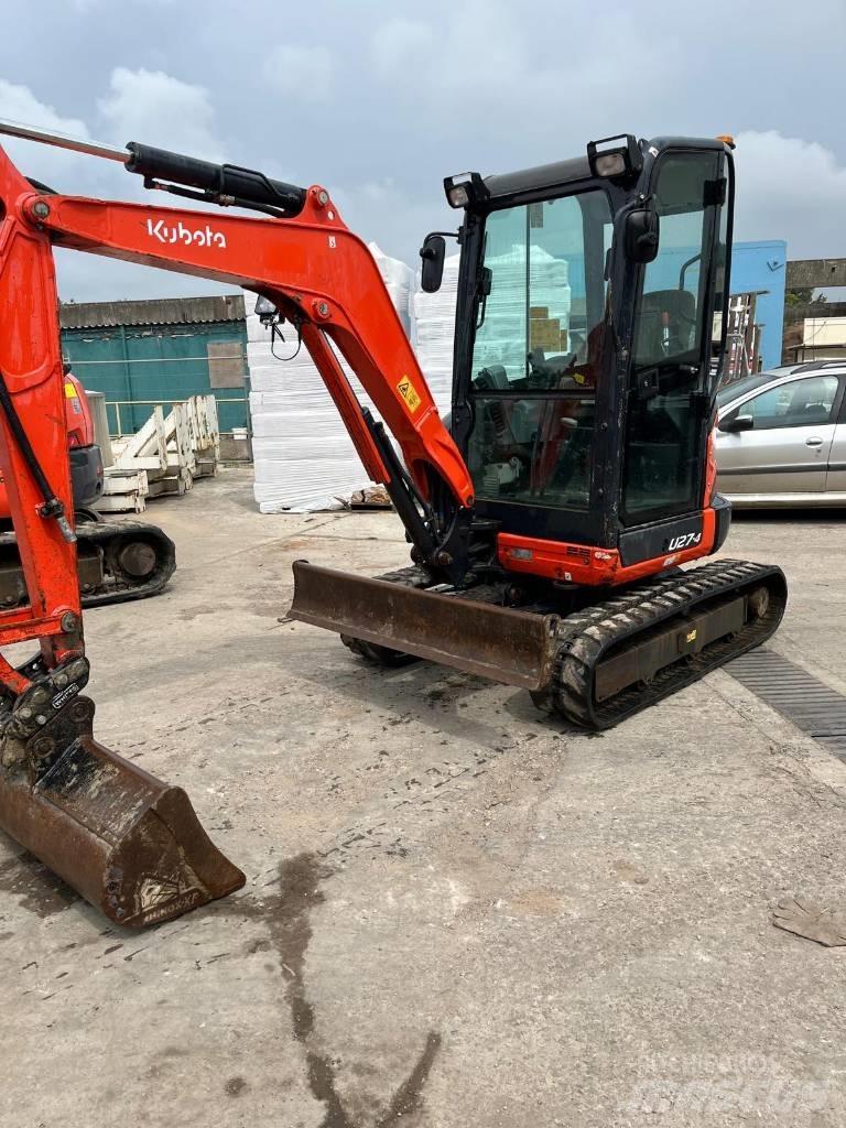Kubota U 27-4 Mini bageri <7t