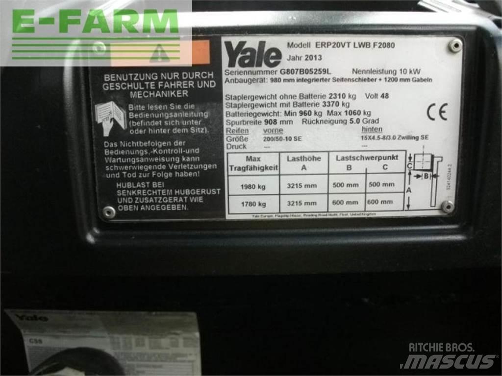 Yale erp 20 vt lwb Viličari - ostalo