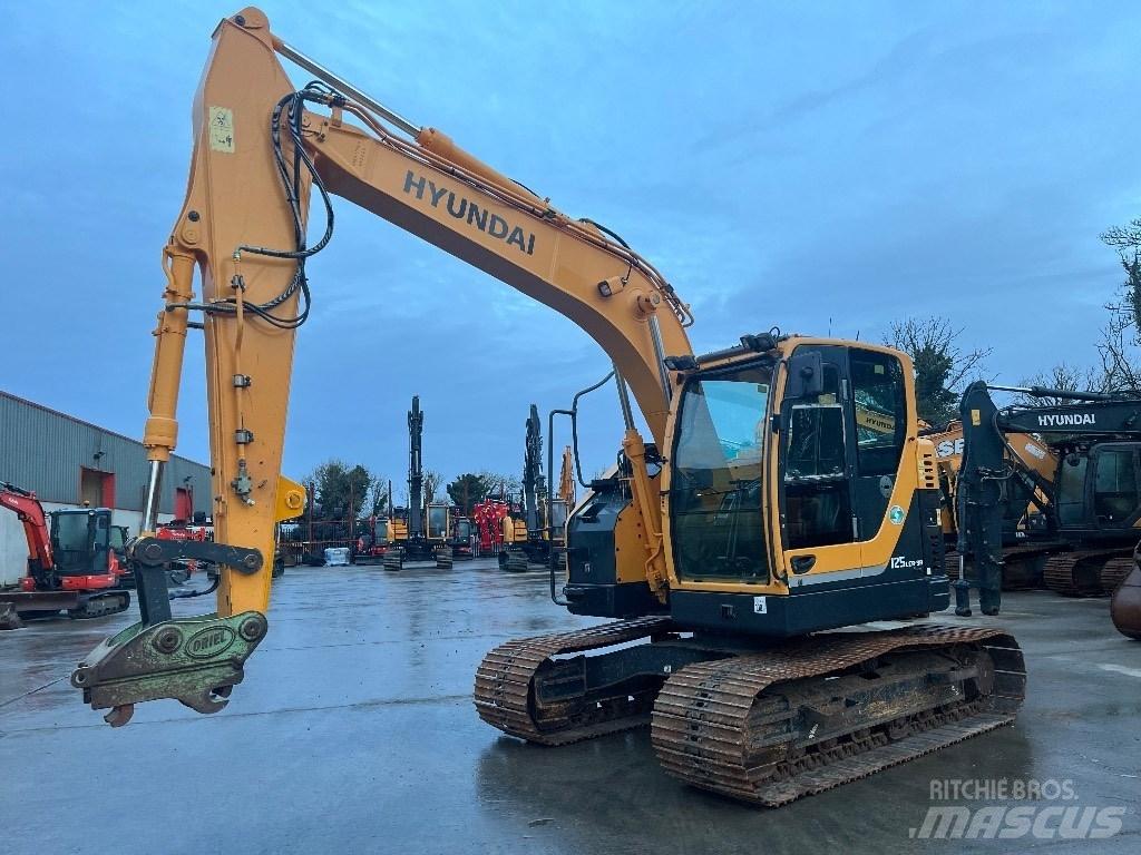 Hyundai R125LCR-9A Bageri gusjeničari