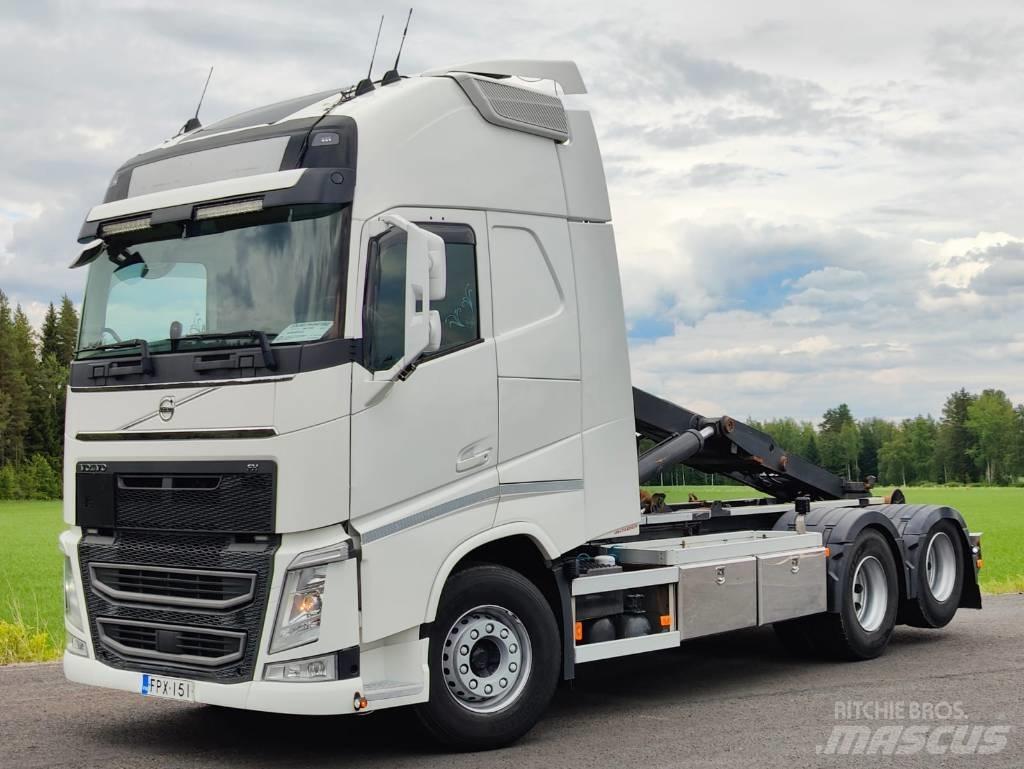 Volvo FH 540 Rol kiper kamioni s kukama za dizanje