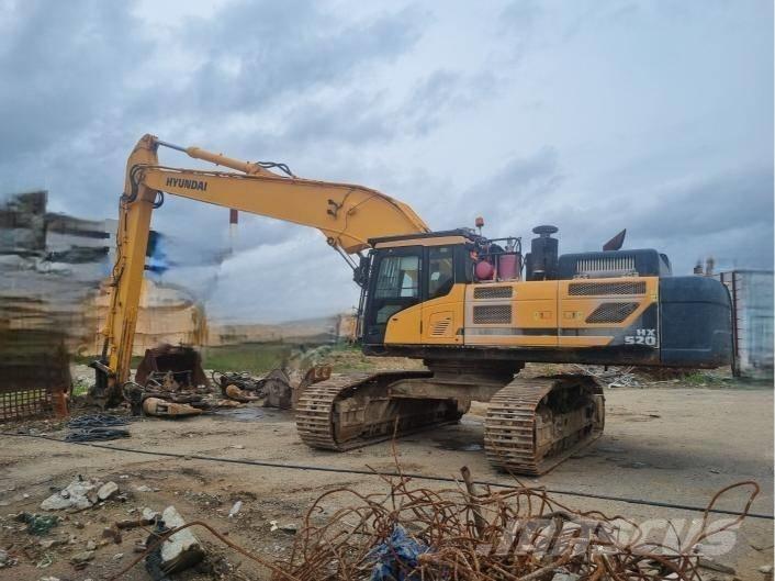 Hyundai HX 520 L Bageri gusjeničari