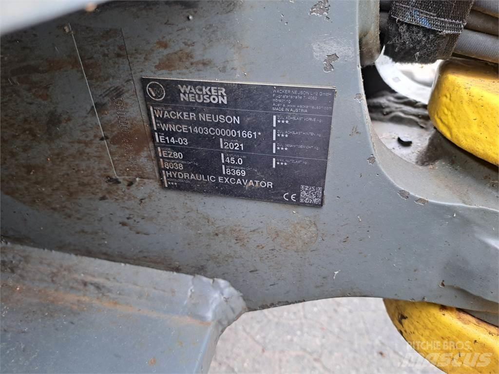 Wacker Neuson EZ80 Bageri gusjeničari