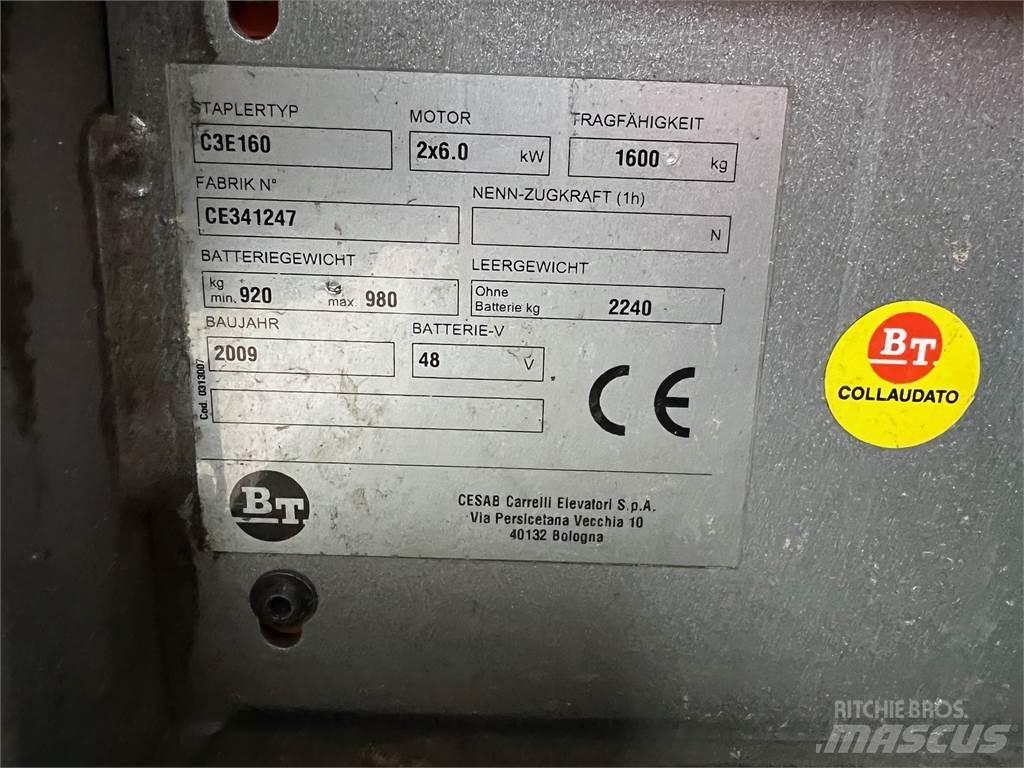 BT C3E160 Električni viličari