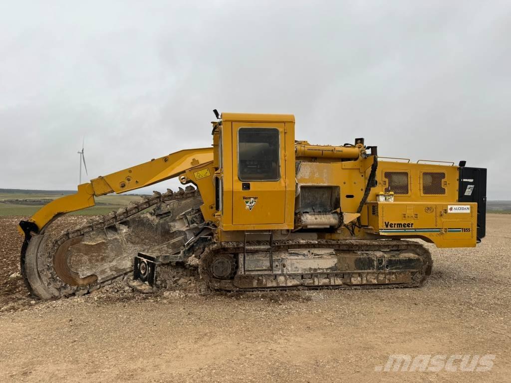 Vermeer T855 Rovokopači freze za kanale Trenčeri