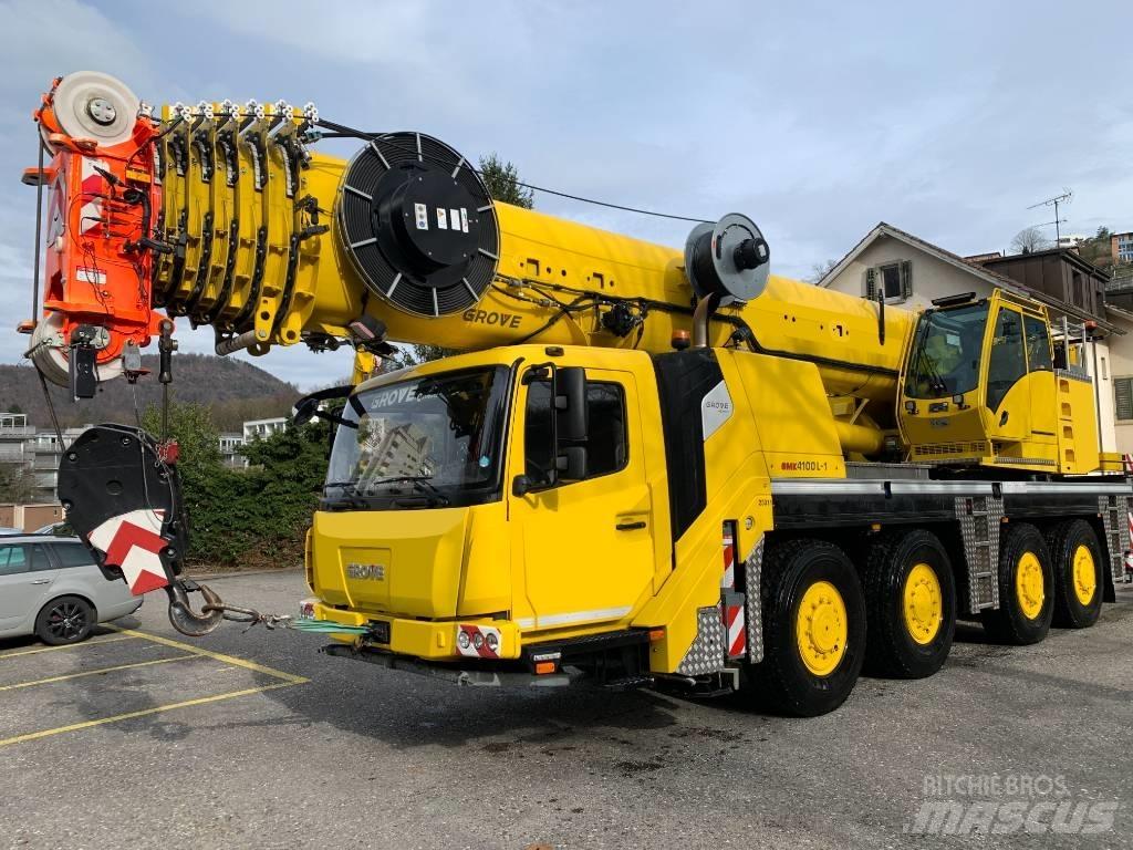 Grove GMK4100L-1 Rabljene dizalice za težak teren