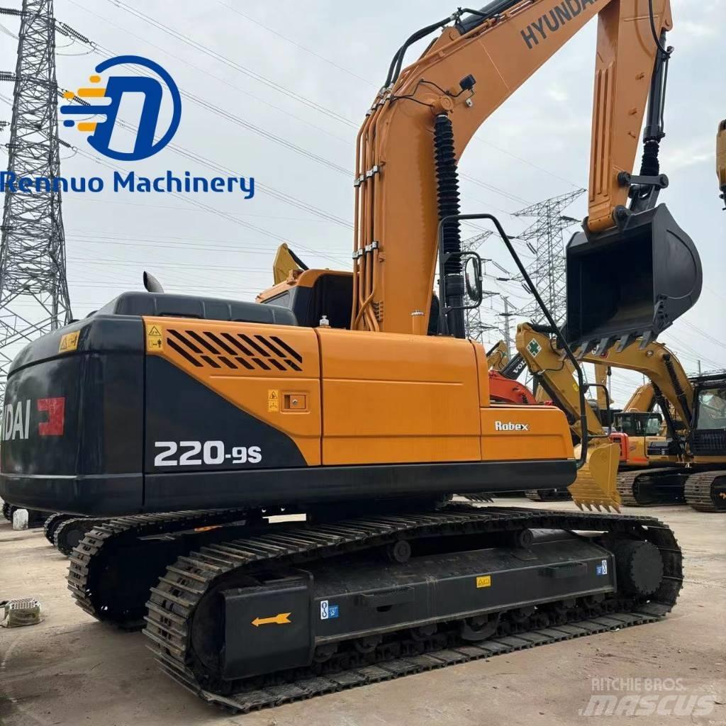 Hyundai R220LC-9S Bageri gusjeničari
