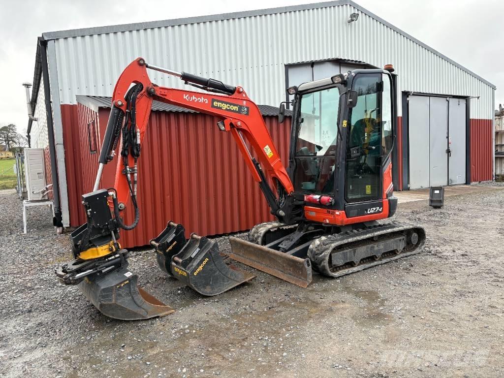 Kubota U27-4 Mini bageri <7t
