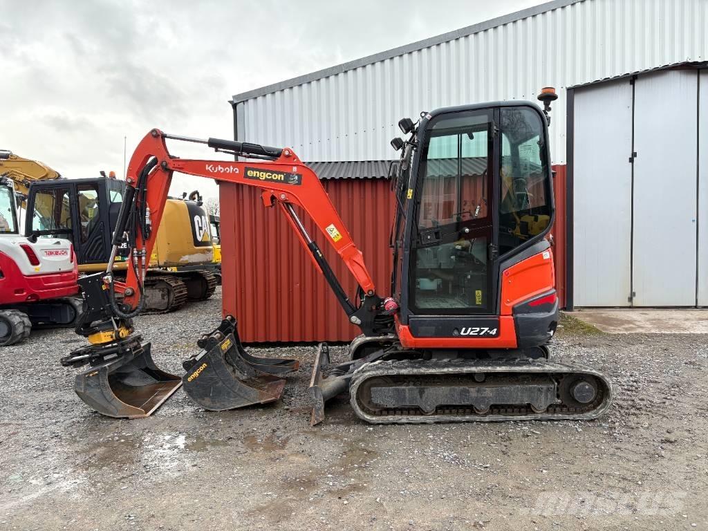 Kubota U27-4 Mini bageri <7t