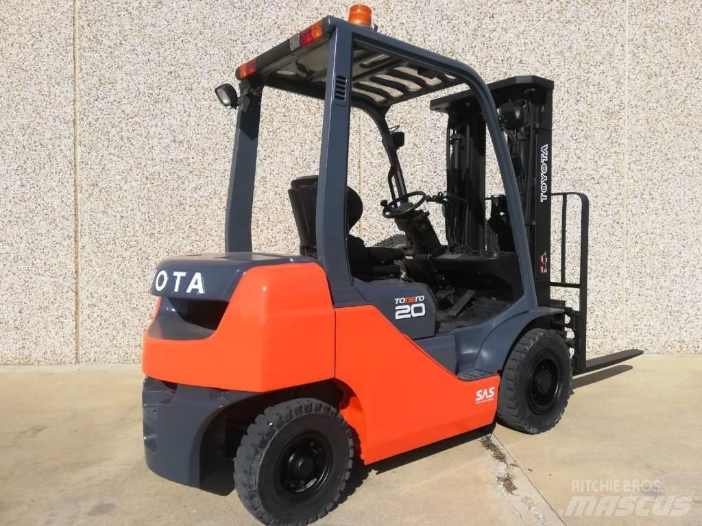 Toyota 02-8 FG F 20 Plinski viličari